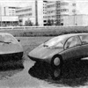 ВАЗ X-2 и ВАЗ X-1 - Фотографии макетов 1:5 на заводском треке и на природе были выполнены фотографом В. Шуваловым так, что производили впечатление настоящих автомобилей.