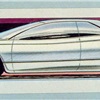 Buick Lucerne, 1988 - Sketch by Ted Polak. Automotive News, January 1988.
