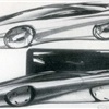 Pontiac Banshee Concept, 1988 - Design sketches