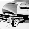 Opel Twin Concept, 1992 - Design Sketch