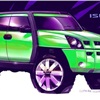 Isuzu GBX Concept, 2001 - Design Sketch