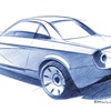 Lancia Fulvia Coupé, 2003 – Design Sketch