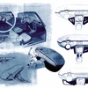 Lancia Fulvia Coupé, 2003 – Interior – Design Sketch