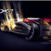 Peugeot EX1 Concept Design Rendering by Olivier Gamiette