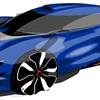 Renault Alpine A110-50, 2012 - Design Sketch