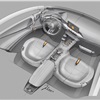 Kia Niro, 2013 - Interior Design Sketch