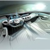 Mercedes-Benz S-Class Coupe, 2013 - Interior Design Sketch