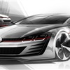 Volkswagen Design Vision GTI, 2013 - Design Sketch