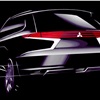 Mitsubishi Outlander PHEV Concept-S, 2014 - Design Sketch