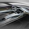 Audi E-Tron Quattro Concept, 2015 - Interior Design Sketch