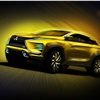 Mitsubishi eX Concept, 2015 - Design Sketch