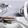 Peugeot Fractal Concept, 2015 - Interior Design Sketch