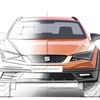 Seat Leon Cross Sport Show Car, 2015 - Design Sketch