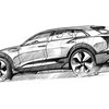 Audi H-Tron Quattro Concept, 2016 - Design Sketch