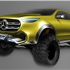 Mercedes-Benz Concept X-Class, 2016 - Design Sketch