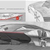 Renault Trezor Concept, 2016 - Design Sketch