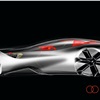 Renault Trezor Concept, 2016 - Design Sketch by Anton Shamenkov