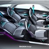 Skoda VisionS Concept, 2016 - Interior Design Sketch