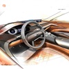 Genesis GV80 Concept, 2017 - Interior Design Sketch