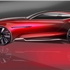 MG E-Motion Concept, 2017 - Design Sketch