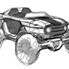 Suzuki e-Survivor Concept, 2017 - Design Sketch