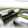 Volkswagen I.D. Buzz Concept, 2017 - Interior Design Sketch