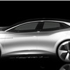 Volkswagen I.D. Crozz Concept, 2017 - Design Sketch