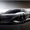 Audi PB18 E-Tron Concept, 2018 - Design Sketch