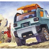 Daihatsu Waku Waku Concept, 2019 - Illustration by Muneyoshi Tanaka
