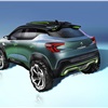 Renault Kiger Concept, 2020 - Design Sketch