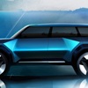 Kia EV9 Concept, 2021 – Design Sketch