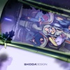 Skoda Vision 7S Concept, 2022 – Design Sketch – Interior
