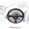 Porsche Mission S, Vision Model, 2026 – Design Sketch – Interior