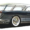 Chevrolet Nomad Motorama Showcar, 1954 - Design Sketch