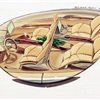 Citroen C6 Lignage Concept, 1999 - Interior Design Sketch by Vladimir Pirojkov