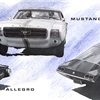 Ford Allegro, Mustang II, Cougar II - Styling X-Cars Brochure