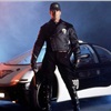 The Ultralite in the guise of a futuristic police car, as featured in the action classic 'Demolition Man'.