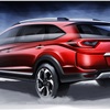 Honda BR-V Prototype, 2015 - Design Sketch
