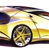 Honda J-VX/GRX Concept - Design Sketch, 1996
