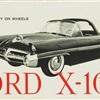 Ford X-100 Laboratory on wheels, 1953 – Brochure Cover