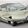 The 1958 Ford X2000 in the photos is a recreation built by Andy Saunders who used for the re-build a 1962 Mercury Monterey which donated its frame, suspension and running gear.