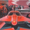 Driving Through Future's Past - Syd Mead Gyron. This particular piece is believed to be a proposal for a motor show display.