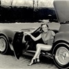 Chevrolet Mako Shark II, 1965 - Shark II non-running show car. Model is Connie Van Dyke, ex-Miss Teenage America.