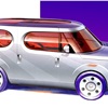 Nissan Chappo Concept, 2001 - Design Sketch