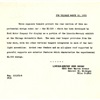 Press Release dated March 12, 1953 