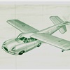 This was an early illustration of the sleeker Model III, of which only one was built. It is still in existence.