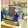 Simson Supra Sechszylinder (1928): Advertising Art by Bernd Reuters