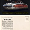 Curtiss-Wright Bee, Two Passenger Air-Car (1959) - Advertising Postcard