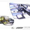 Fenomenon Stratos (2005) - Interior Design Sketch by Hermidas Atabeyki