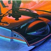 Syd Mead: U.S. Steel Interface - a portfolio of probabilities, 1969 - Coupe Arriving at Sensorium